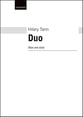 DUO FOR OBOE AND VIOLA PLAYING SCOR cover